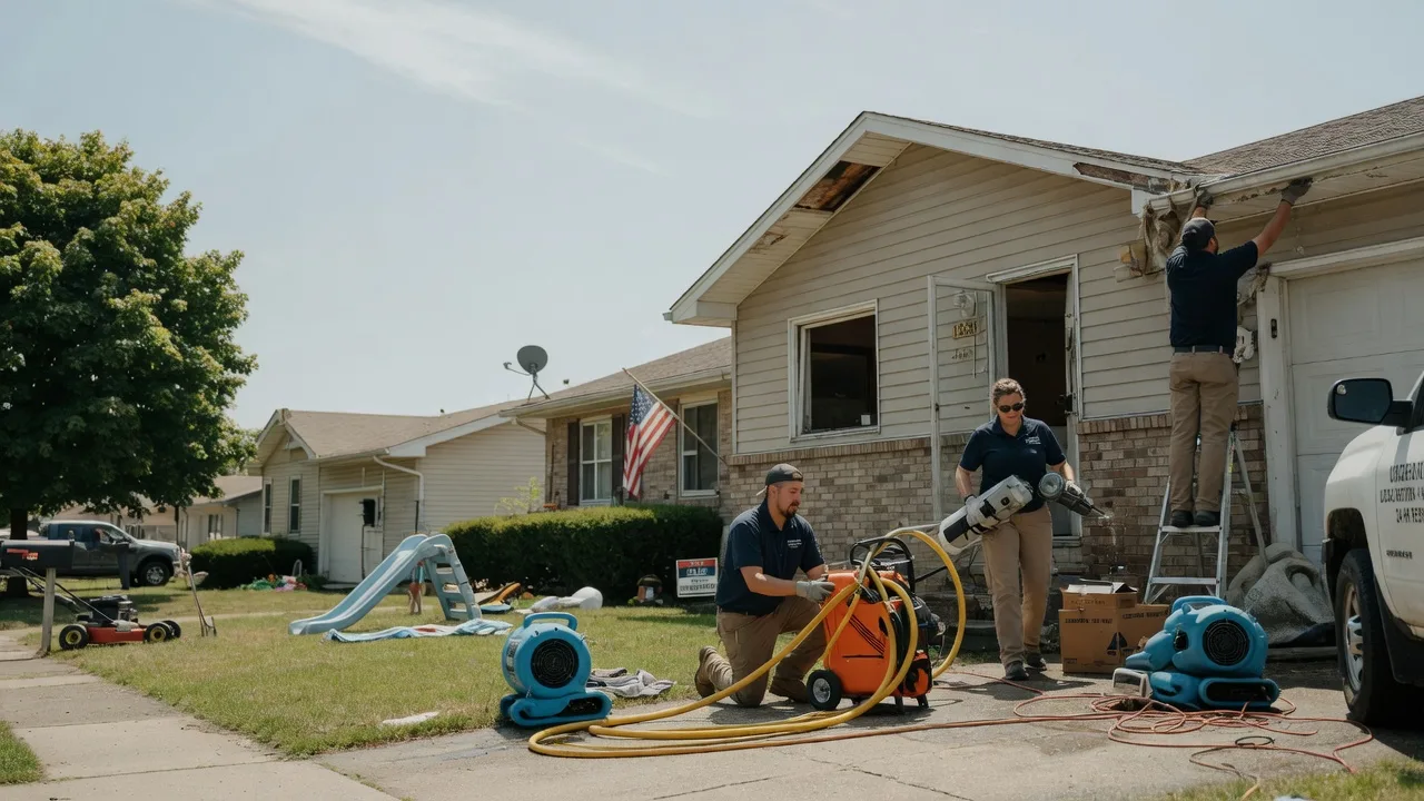 Water Damage Restoration in Sheridan, IL near me